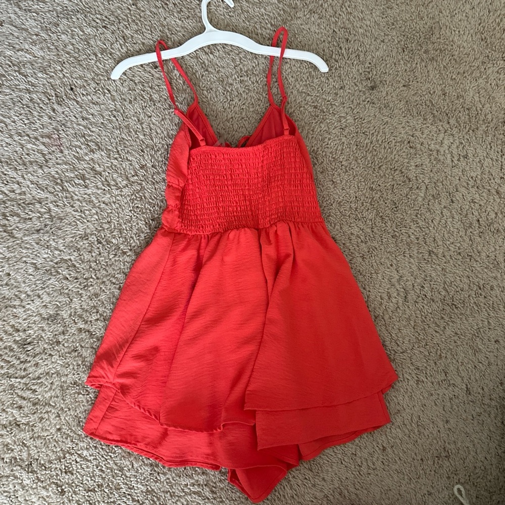Red Romper - Picture 2 of 2